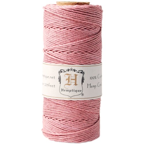 Hemptique Hanfschnur Spule 9,1ÃÂÃÂ kg 205ÃÂÃÂ '-Dusty Pink, andere, Mehrfarbig